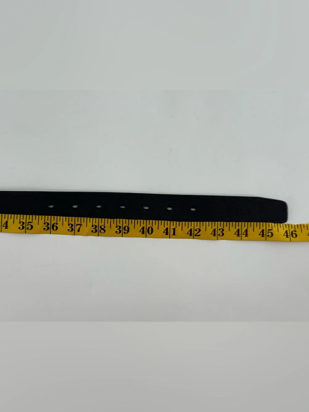 Perry Ellis Leather Belt‎ Black 38